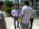 Marcha pidiendo justicia por Hector "Pata" Acosta